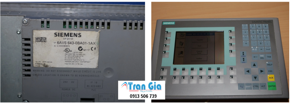 Chuyên sửa chữa HMI Siemens OP277 6AV6643-0BA01-1AX0, xử lí lỗi nhanh chóng