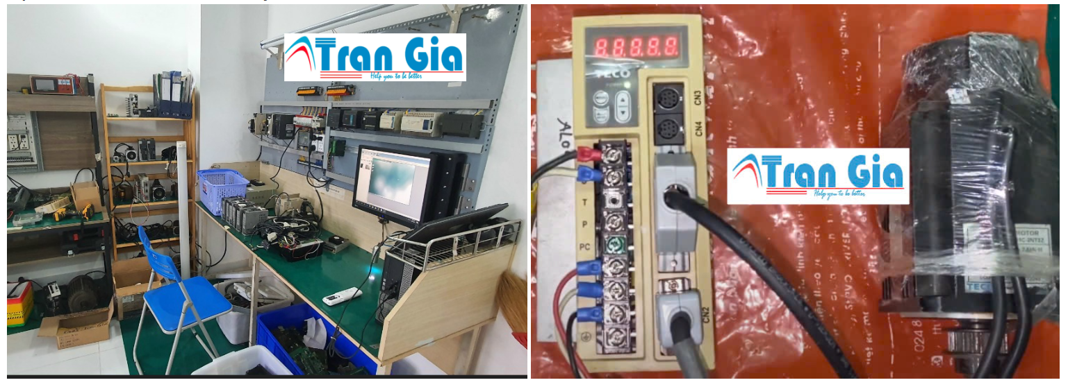 Servo Delta Báo AL 009: Sai lệch vị trí quá mức cho phép linh kiện chính hãng