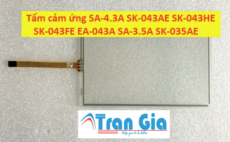 Thay Tấm Cảm Ứng Samkoon SA-4.3A, SK-043AE, EA-043A... linh kiện chính hãng