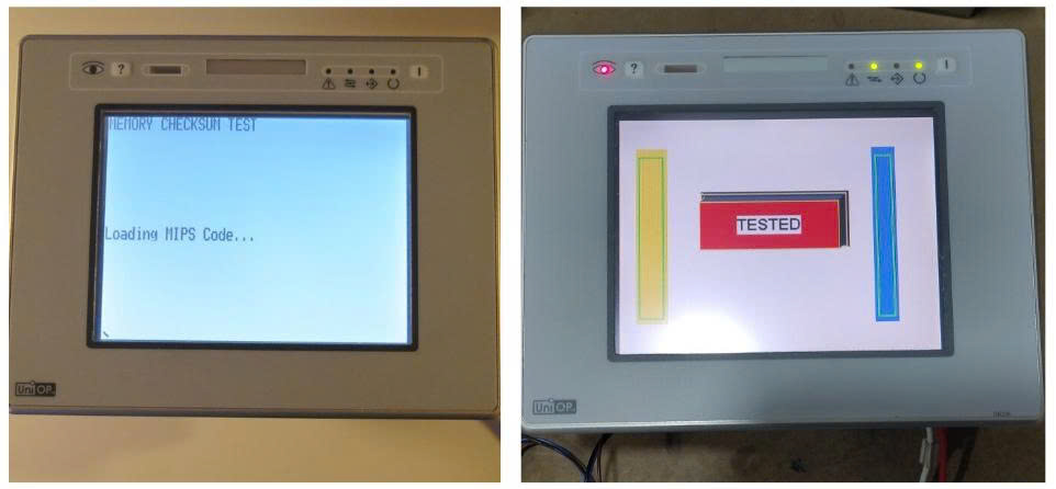 Sửa chữa màn hình UniOP