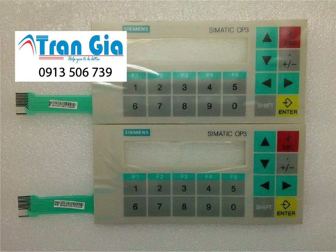 Tấm cảm ứng bàn phím màn hình Siemens OP3 bảo hành 3 tháng
