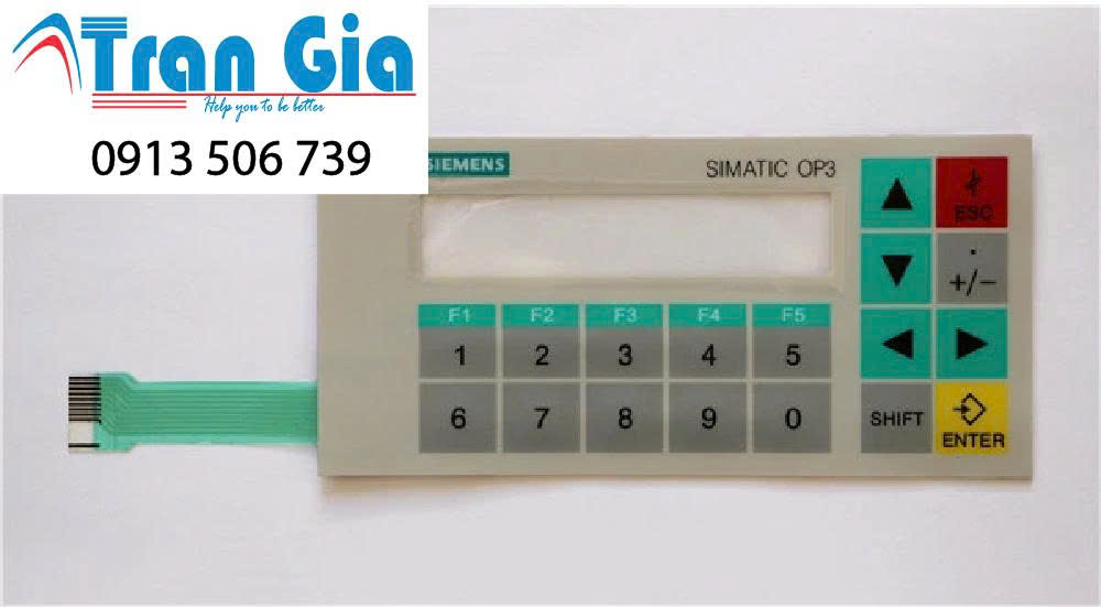 Tấm cảm ứng bàn phím màn hình Siemens OP3 bảo hành 3 tháng