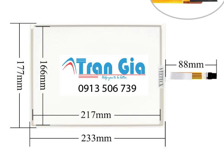Tấm Cảm Ứng Màn Hình XINJE THA61-MT, THA65-MT, THA65-UT giá hấp dẫn