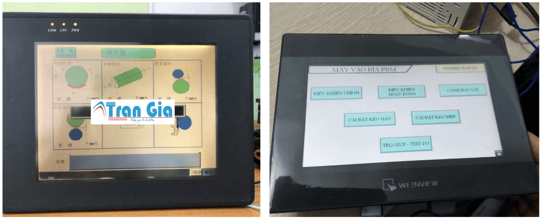 Công ty chuyên sửa màn hình cảm ứng HMI Weintek Model: MT6070iH Serial: 8953 Lỗi mất hiển thị linh kiện chính hãng