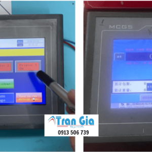 Công ty chuyên thay linh kiện, sửa màn hình cảm ứng HMI MCGS cho máy nhồi xúc xích EPC7062DL Serial:4580 lỗi màn hình bị đơ, liệt cảm ứng với kinh nghiệm lâu năm