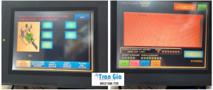 Hình ảnh một số màn hình HMI được trong quá trình sửa chữa