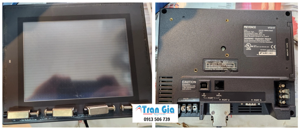 Chuyên thay linh kiện, sửa màn hình Keyence màn hình không hiển thị, cảm ứng màn hình bấm không ăn bảo hành lên đến 3 tháng