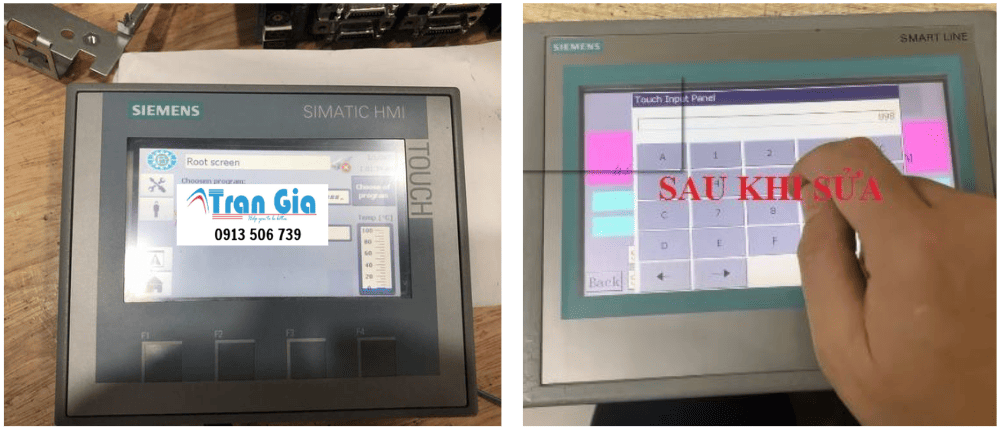 Sửa màn hình Siemens 6AV6640-0CA11-0AX1 Serial:8859 Thay bóng màn hình giá cả phải chăng