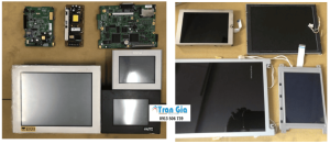 Hình ảnh một số màn hình HMI đang được sửa chữa tại Trần Gia Automation
