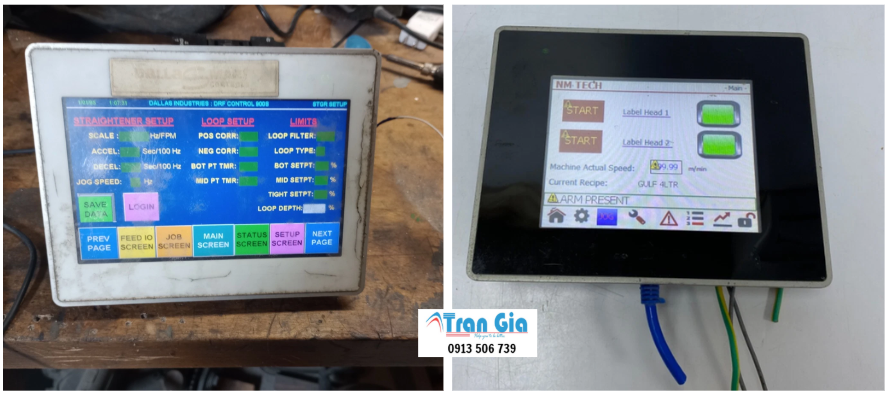 Công ty uy tín chuyên bảo hành, sửa chữa màn hình HMI Uniop Etop, thay LCD, tấm cảm ứng giá ưu đãi