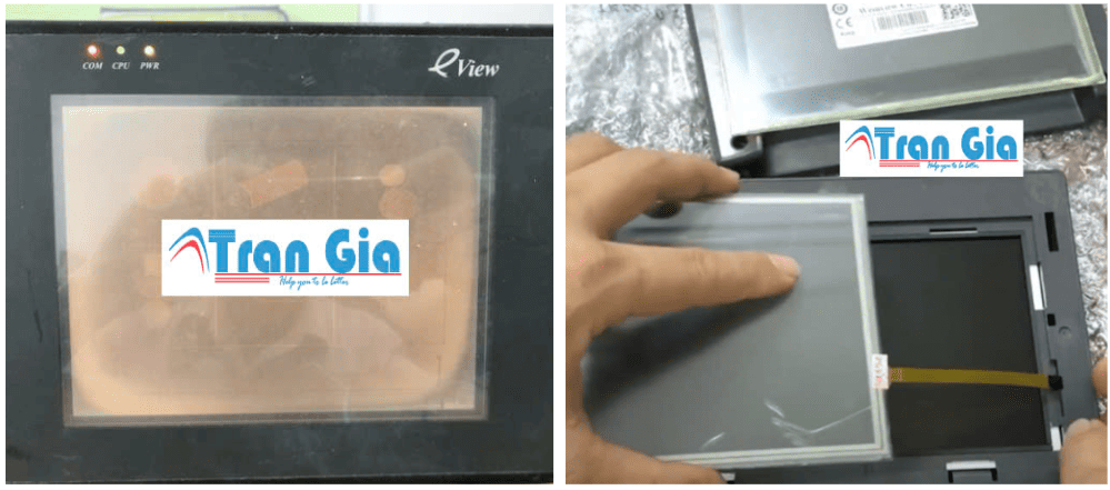 Trung tâm chuyên sửa màn hình HMI Eview Model: ET070 Serial: 0178 Lỗi cảm ứng bị đơ, liệt cảm ứng, bị ố xử lý nhanh trong 24H