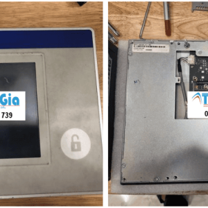 Công ty chuyên thay linh kiện, sửa màn hình cảm ứng HMI B&R Model: 0001-FDFEFF (POWER PANEL 400) Serial: 3158 Lỗi mất hiển thị sửa gấp 24H