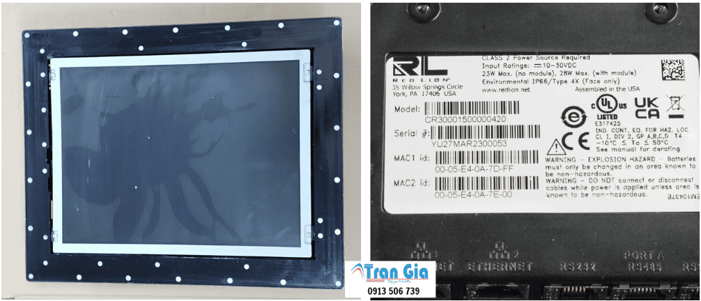 Công ty chuyên sửa chữa màn hình HMI Red Lion bị lỗi hư hỏng với kinh nghiệm lâu năm