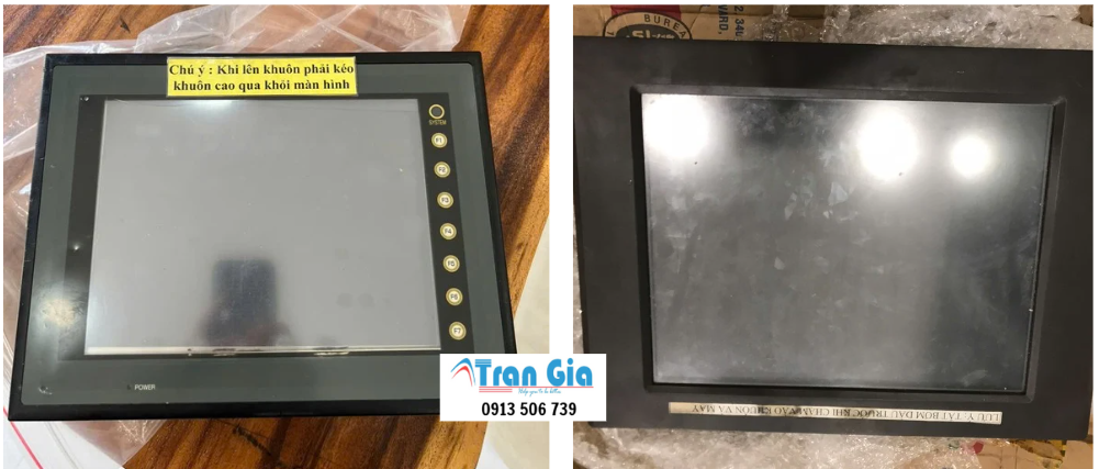 Dịch vụ sửa màn hình MONITOUCH FUJI Model: V606eM10 Serial: 0809 lỗi cảm ứng, bị ố, mất nguồn kinh nghiệm 15 năm xử lý