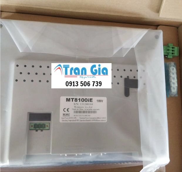 Màn hình weintek MT8100iE - 10 inch - 65000 màu- cổng enthernet giá ưu đãi