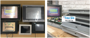 Hình ảnh một số màn hình HMI được trong quá trình sửa chữa