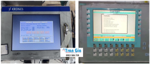 Hình ảnh một số màn hình HMI được trong quá trình sửa chữa