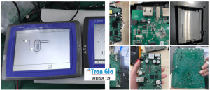 Hình ảnh một số màn hình HMI được trong quá trình sửa chữa
