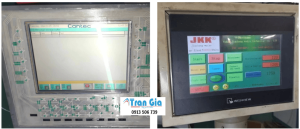 Hình ảnh một số màn hình HMI được trong quá trình sửa chữa