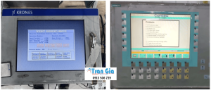 Hình ảnh một số màn hình HMI được trong quá trình sửa chữa