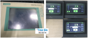 Hình ảnh một số màn hình HMI được trong quá trình sửa chữa