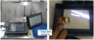 Hình ảnh một số màn hình HMI được trong quá trình sửa chữa