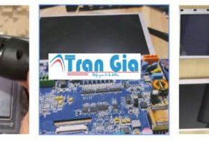 Chuyên thay thế và sửa màn hình cảm ứng HMI DELTA DOP-B07S411 0235 Lỗi LCD hiển thị mờ, thay LCD khác