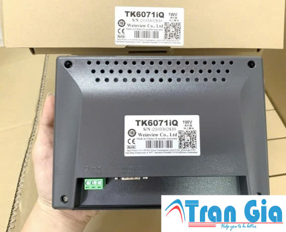 Chuyên cung cấp màn hình HMI Weinview TK6071iQ bảo hành 12 tháng