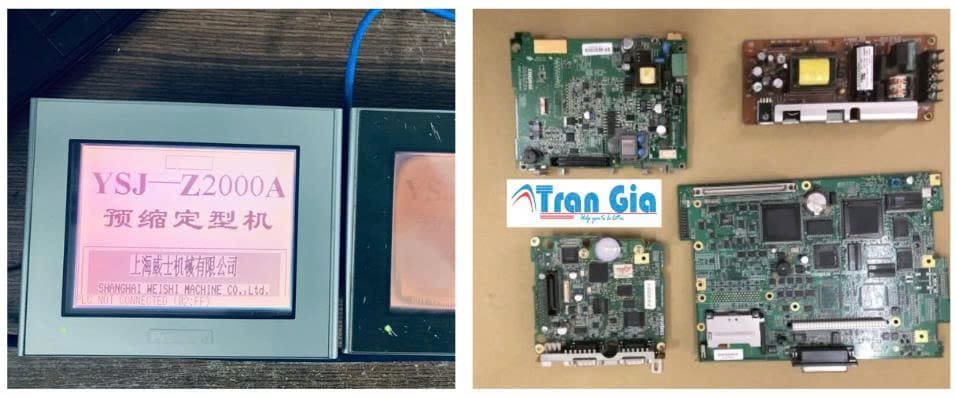 Sửa Màn hình LCD GP Model: AT070TN94 Serial: 0654 Lỗi mất hiển thị giá tốt với linh kiện chính hãng