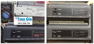 Hình ảnh một số PLC Delta đang được sửa chữa tại TRAN GIA AUTOMATION