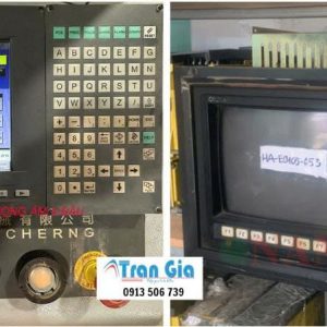 Bảo hành, sửa màn hình máy CNC Fanuc Model: A61L-0001-0093 ( KF-M7099H ) 0105 Lỗi chập nguồn mất hiển thị, thay linh kiện chính hãng