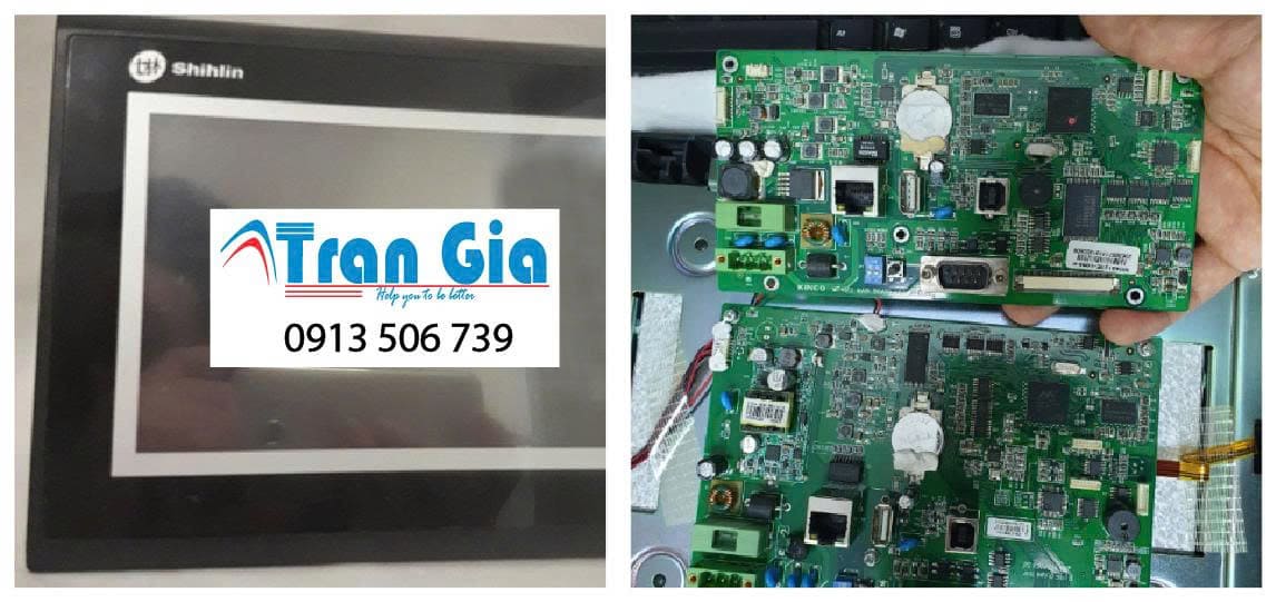 Sửa Màn hình cảm ứng HMI Shihlin Electric Model: EC207-CT00 Serial: 2178 Lỗi xử lí lỗi nhanh chóng toàn quốc
