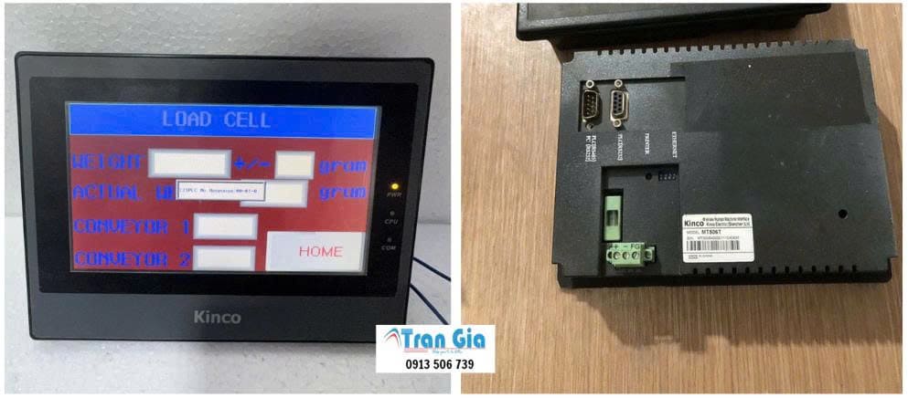 Thay thế linh kiện, sửa màn hình cảm ứng HMI Kinco Model: MT4300C Serial: 2350 Lỗi mất hiển thị giá rẻ