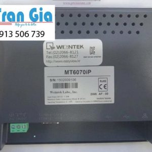Chuyên cung cấp màn hình cảm ứng HMI Weintek MT6071IP 7 inch 24VDC bảo hành 12 tháng