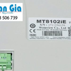 Chuyên cung cấp màn hình HMI Weintek MT8102IE bảo hành 12 tháng