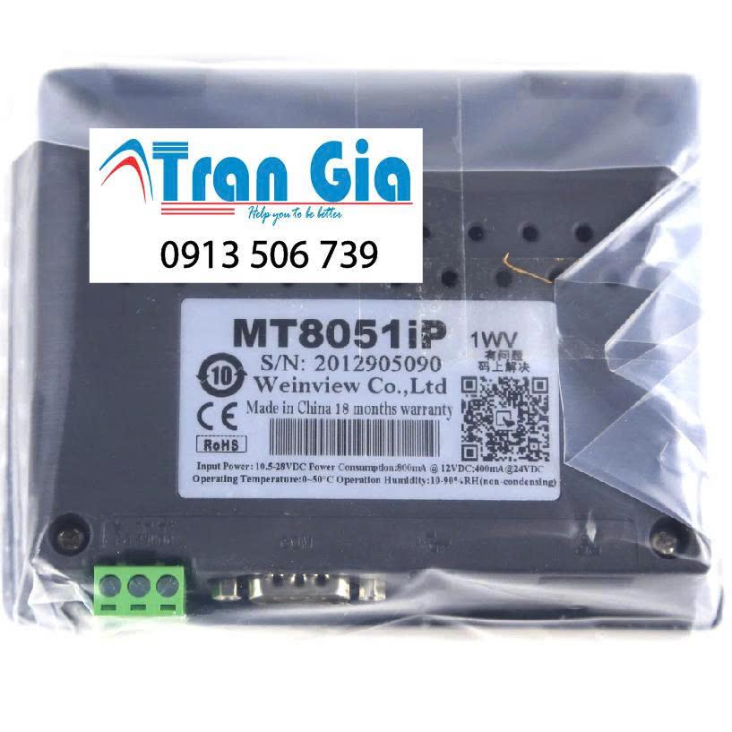 Chuyên cung cấp màn hình HMI weintek MT8051IP - 4.3 inch - 65000 màu bảo hành 12 tháng