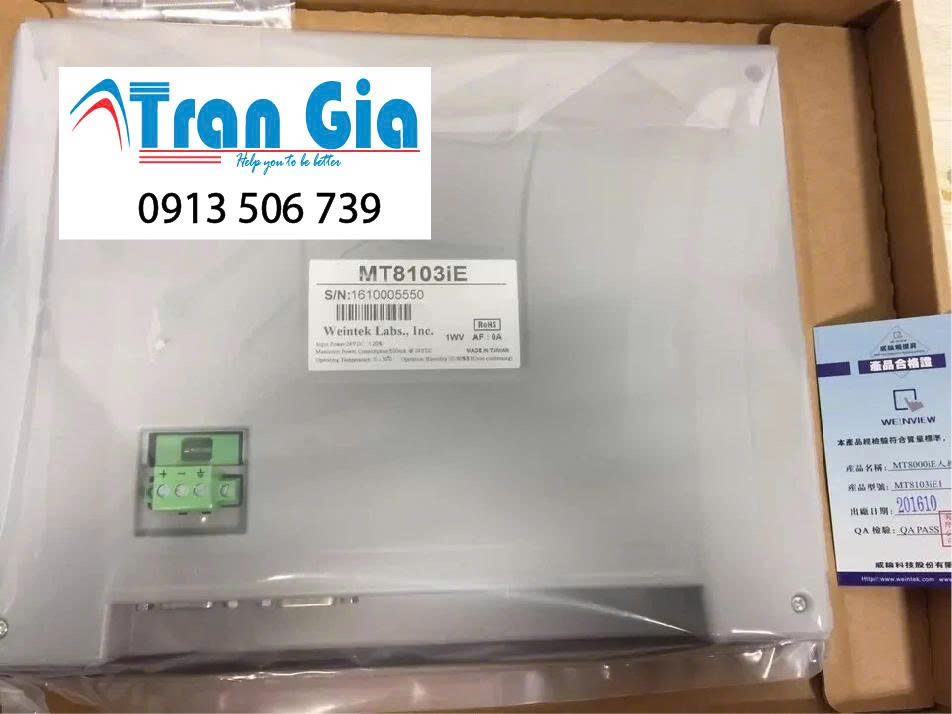 Chuyên cung cấp màn hình HMI weintek MT8101IE - 10 inch - 65000 màu bảo hành 12 tháng