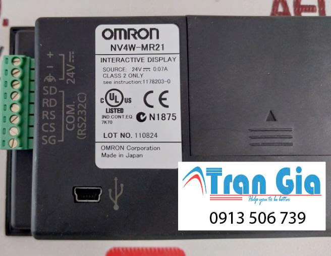 Chuyên cung cấp màn hình cảm ứng HMI OMRON NV4W-MR21 bảo hành 12 tháng
