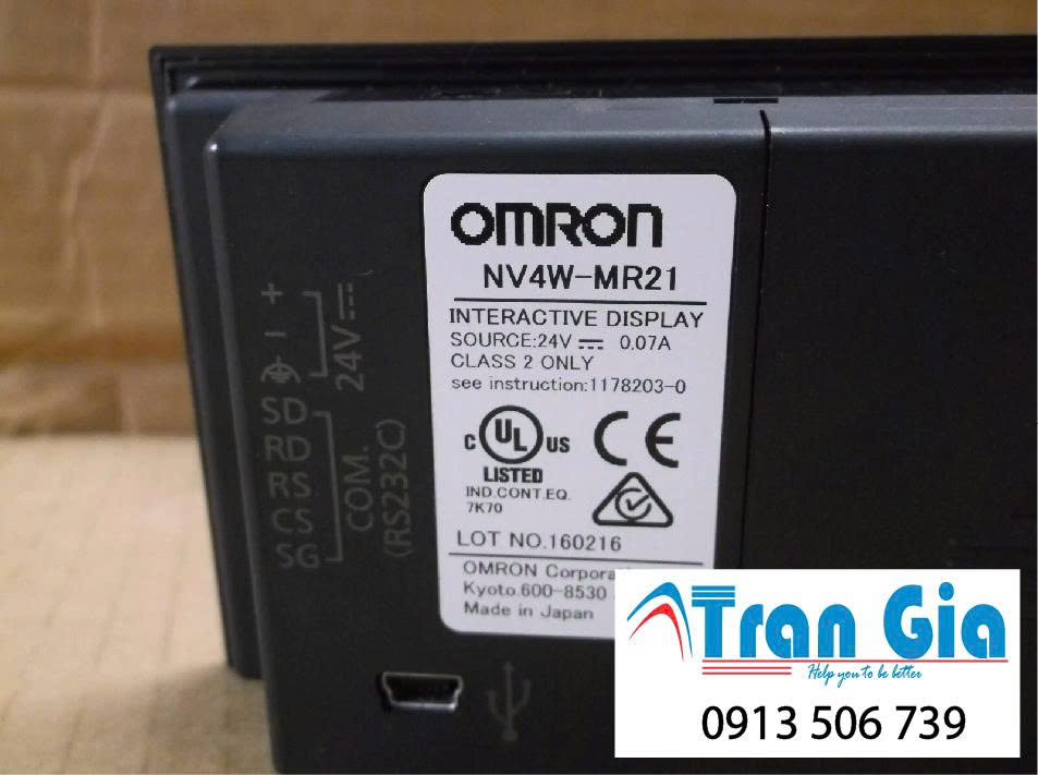 Chuyên cung cấp màn hình cảm ứng HMI OMRON NV4W-MR21 bảo hành 12 tháng