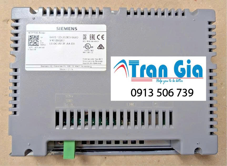 Chuyên cung cấp màn hình HMI Siemens KTP700 6AV2123-2GB03-0AX0 bảo hành 12 tháng