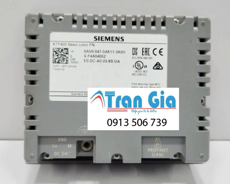 Chuyên cung cấp màn hình HMI Siemens KTP400 Basic color PN 6AV6647-0AK11-3AX0 bảo hành 12 tháng