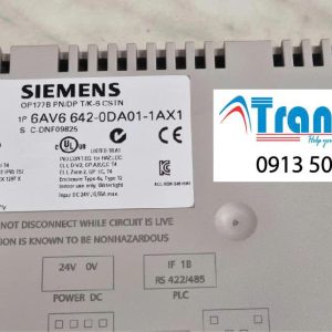 Chuyên cung cấp màn hình HMI Siemens OP177B 6AV6642-0DA01-1AX1 bảo hành 12 tháng