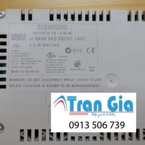 Chuyên cung cấp màn hình HMI Siemens OP177B 6AV6642-0DC01-1AX1 bảo hành 12 tháng