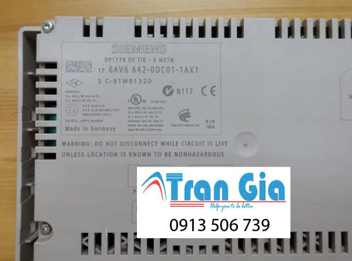 Chuyên cung cấp màn hình HMI Siemens OP177B 6AV6642-0DC01-1AX1 bảo hành 12 tháng