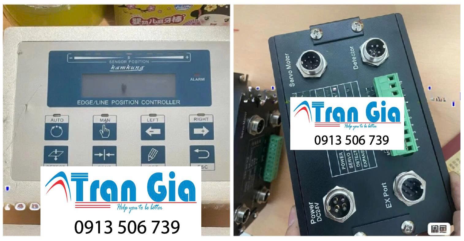 Chuyên thay linh kiện, sửa màn hình EDGE/LINE POSITION CONTROLLER EPC-A12 1337 Lỗi mất hiển thị, chập công suất linh kiện chính hãng