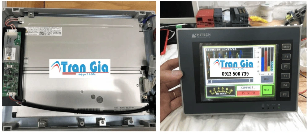 Công ty bảo hành, sửa màn hình cảm ứng Hitech PWS6A00T-N Serial:8451 Lỗi đơ màn hình cảm ứng bảo hành lên đến 3 tháng