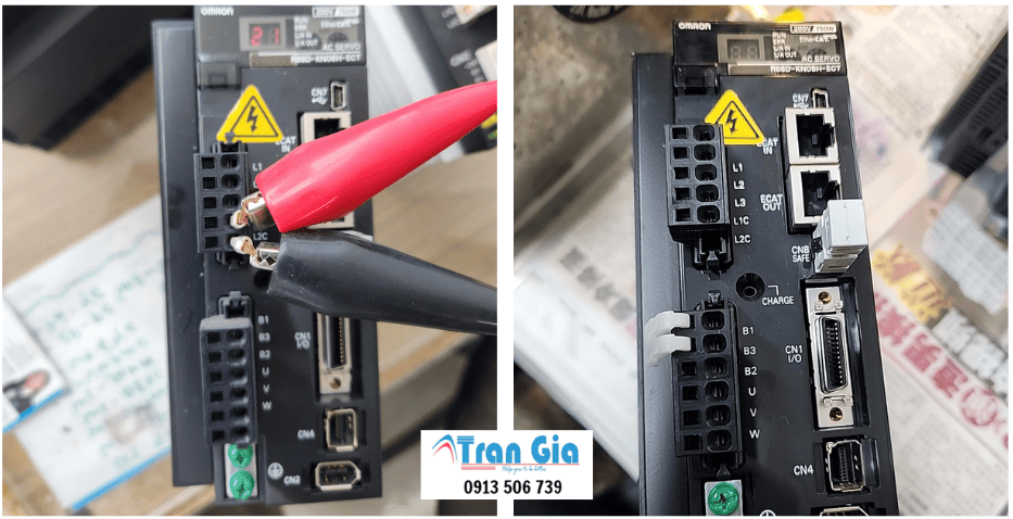 Công Ty Sửa chữa Servo Omron Không Lên nguồn, Không lên hình uy tín toàn quốc