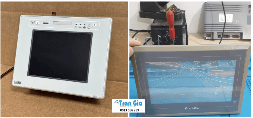 Chuyên sửa màn hình cảm ứng HMI điều khiển máy trộn bột Serial: 1104 Lỗi mất tín hiệu ra chân 3 ( lỗi cũ ) uy tín, xử lí nhanh