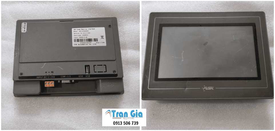 Chuyên sửa màn hình HMI ASK Model: AST-070THE1B Serial: 1462 Lỗi hiển thị chập chờn cam kết linh kiện chính hãng