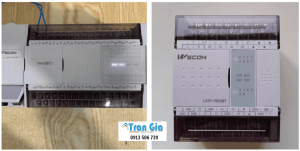 Hình ảnh PLC đang trong quá trình được sửa chữa tại TRAN GIA Automation